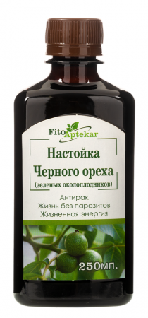 Настойка зеленых околоплодников (кожуры) черного ореха в Барнауле